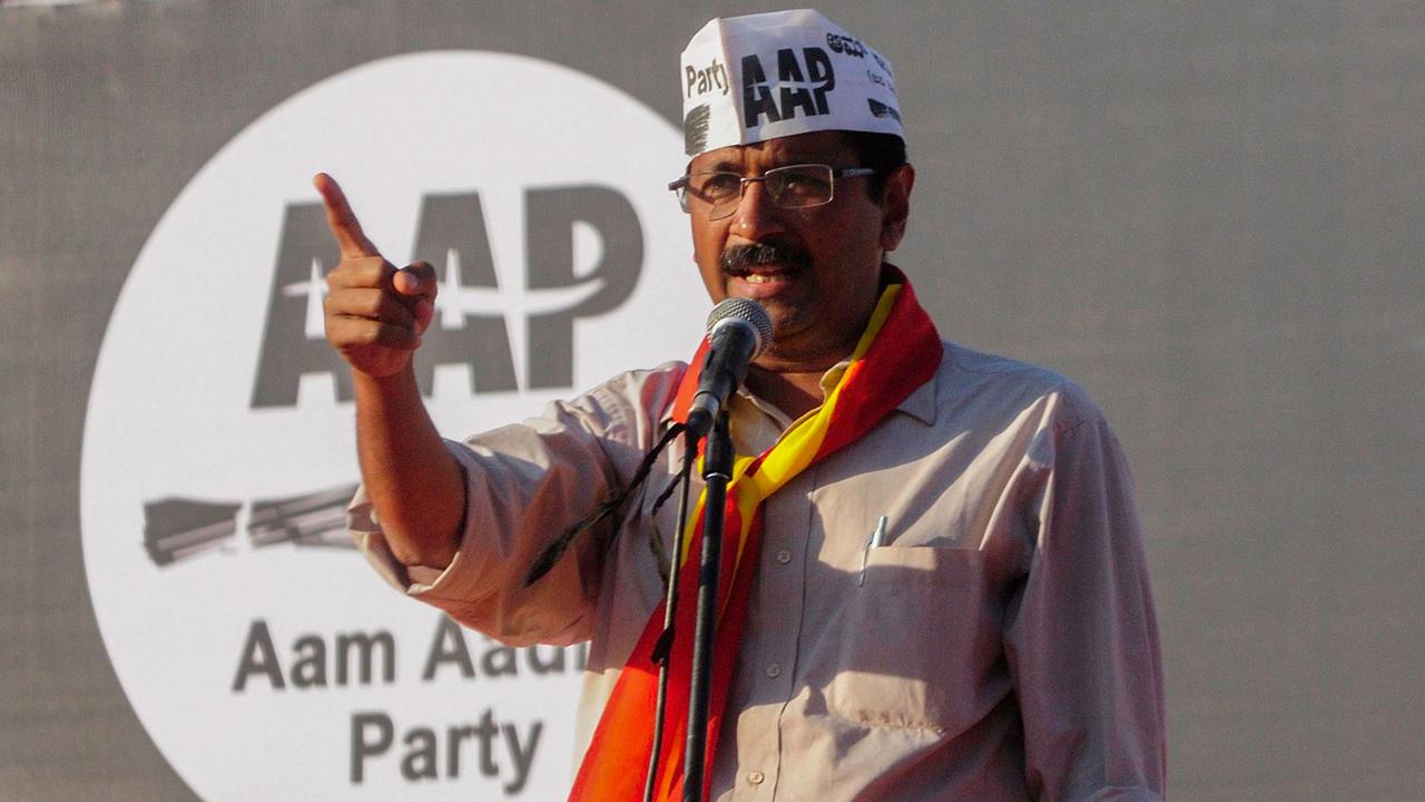 Chef der Anti-Korruptions-Partei AAP: Arvind Kejriwal