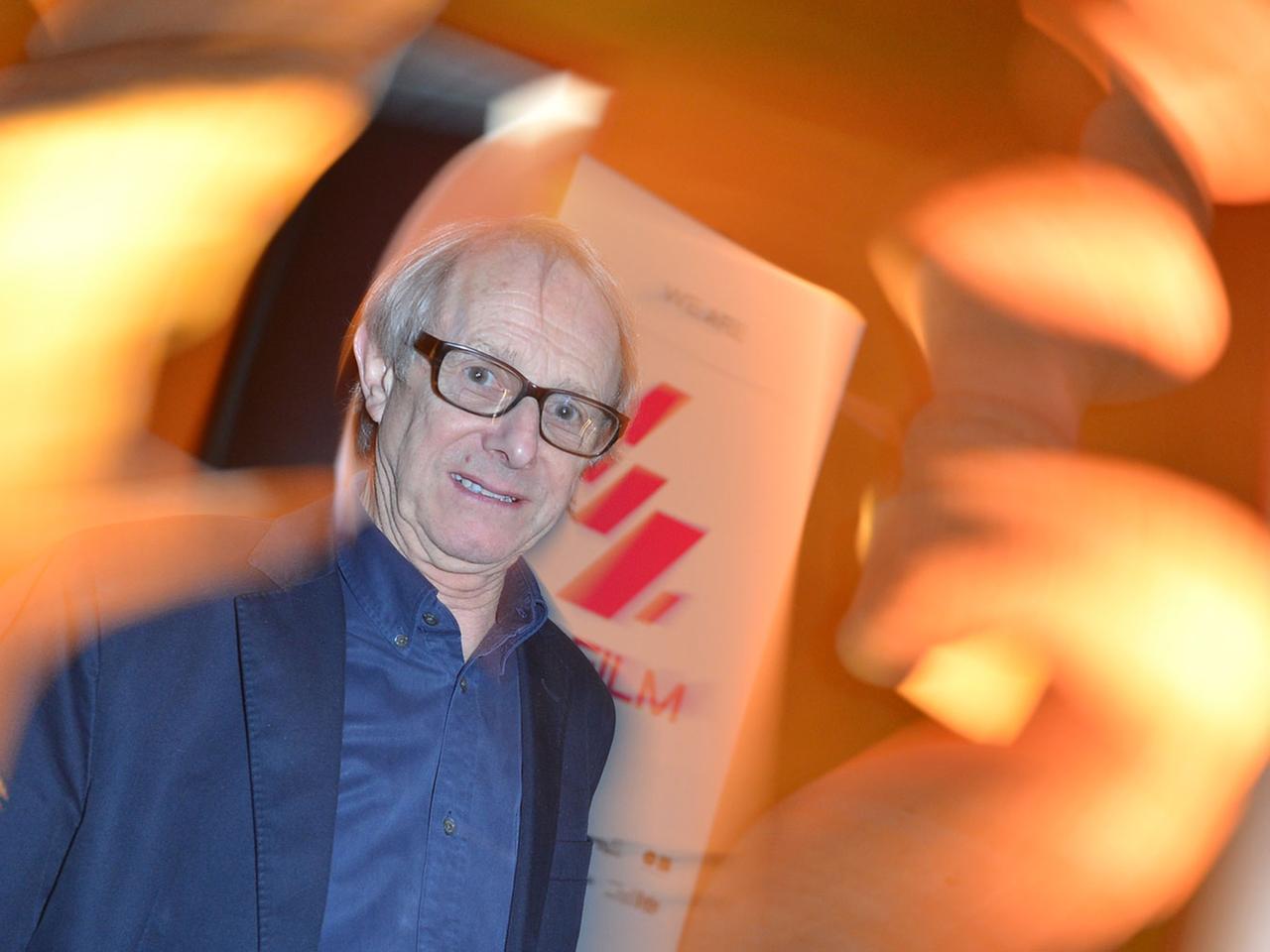 Die britische Regielegende Ken Loach auf der Berlinale.