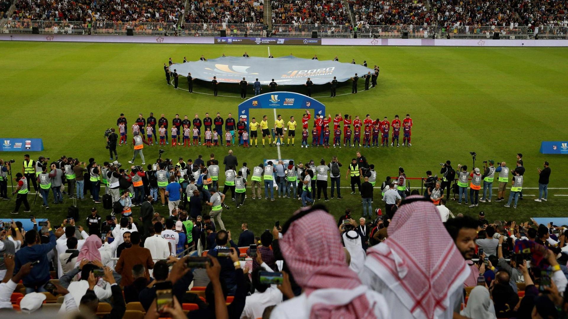 Der spanische Supercup 2020 findet in Saudi-Arabien statt.