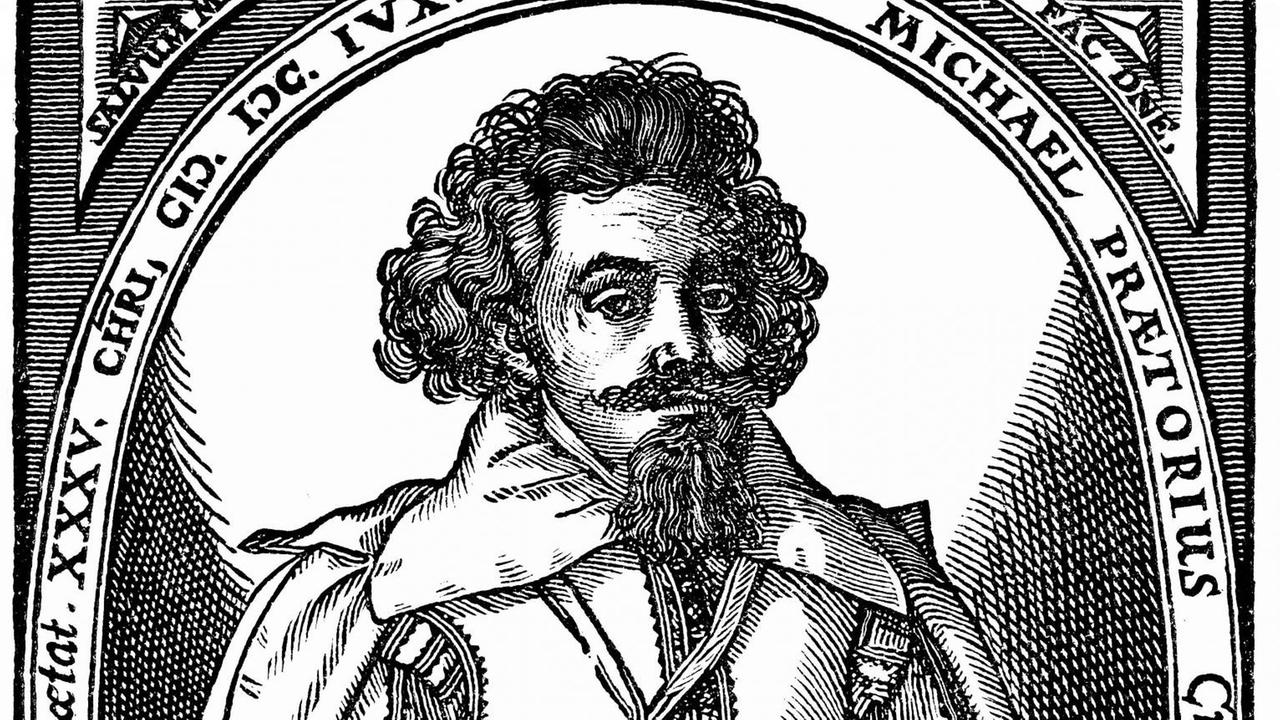 Eine historische Bildmalerei eines Mannes im mittelalterlichem Gewand und lockiger Haartracht. Eine historische Bildmalerei eines Mannes im mittelalterlichem Gewand und lockiger Haartracht.