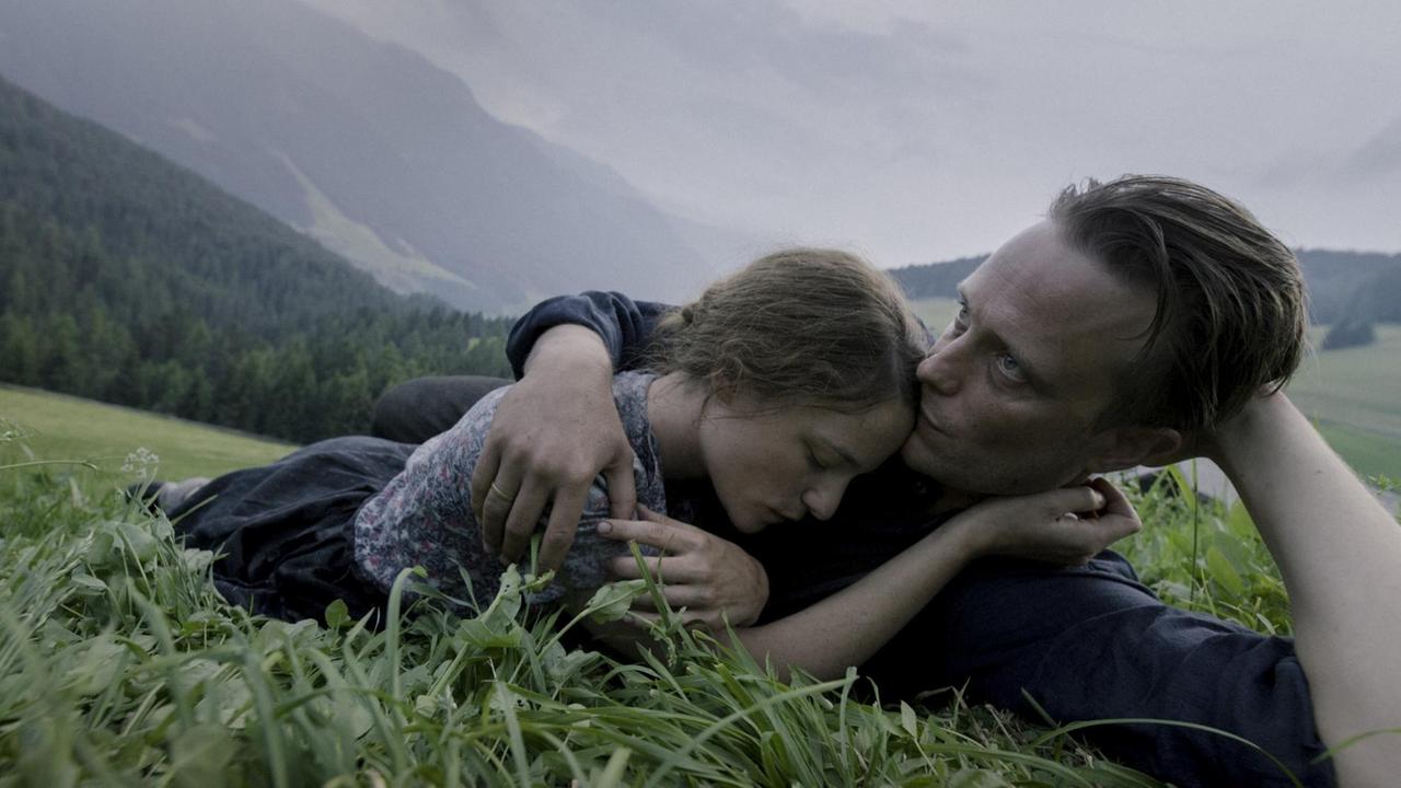 Valerie Pachner und August Diehl in Terrence Malicks "A Hidden Life", Filmfestival Cannes 2019 Valerie Pachner und August Diehl in Terrence Malicks "A Hidden Life", Filmfestival Cannes 2019