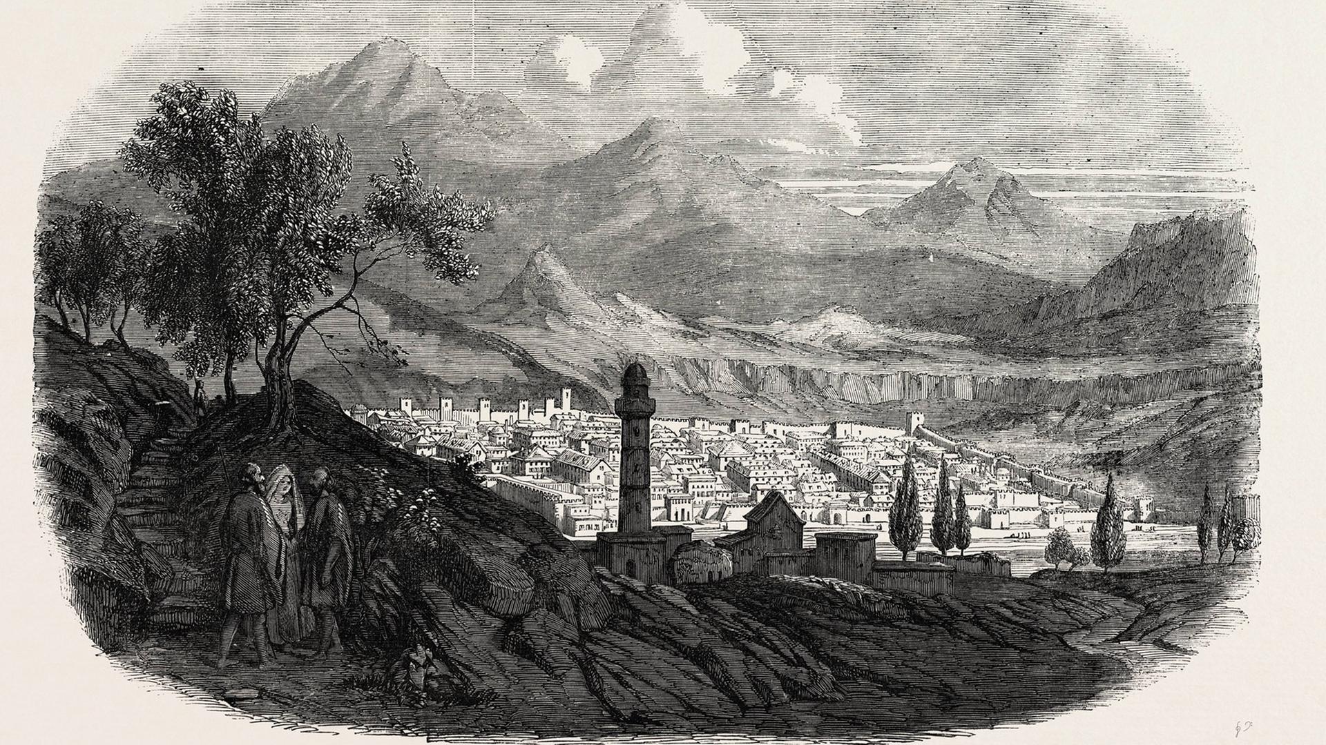 Kars in der Türkei von 1854