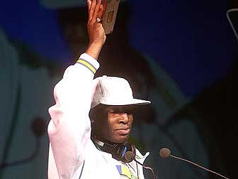 Grandmaster Flash bei den HipHop-Awards in Miami, August 2003 Grandmaster Flash bei den HipHop-Awards in Miami, August 2003