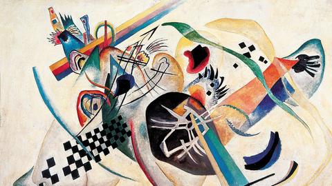 Wassily Kandinsky, "Komposition Nr. 224 (Auf Weiss)" (1920)