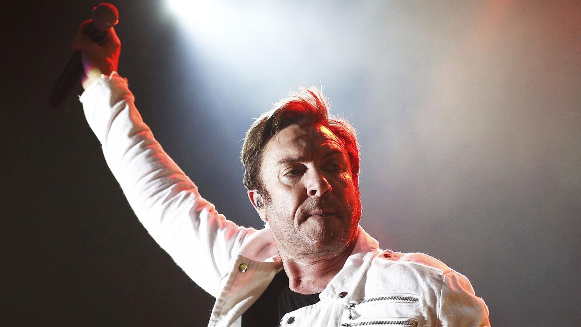 Sänger Simon Le Bon von Duran Dura Sänger Simon Le Bon von Duran Dura