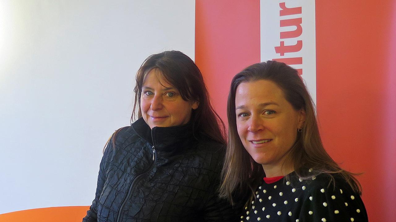 Annett Gröschner und Annika Reich bei Deutschlandradio Kultur Annett Gröschner und Annika Reich bei Deutschlandradio Kultur