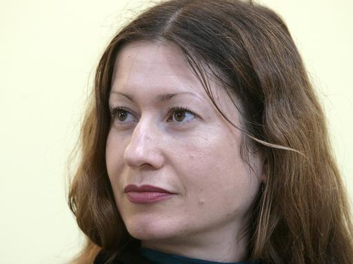 Die kroatische Autorin Ivana Sajko, aufgenommen am 13.03.2009 bei einer Lesung auf der Leipziger Buchmesse.