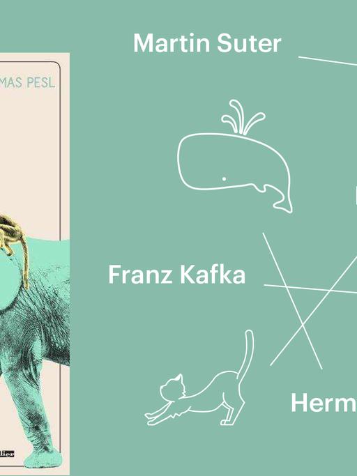 Buchcover: "Das Buch der Tiere: 100 animalische Streifzüge durch die Weltliteratur"