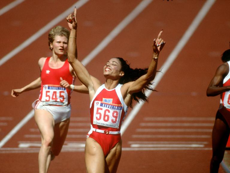 Florence Griffith, US-Sprinterin, Olympiade Seoul 1988