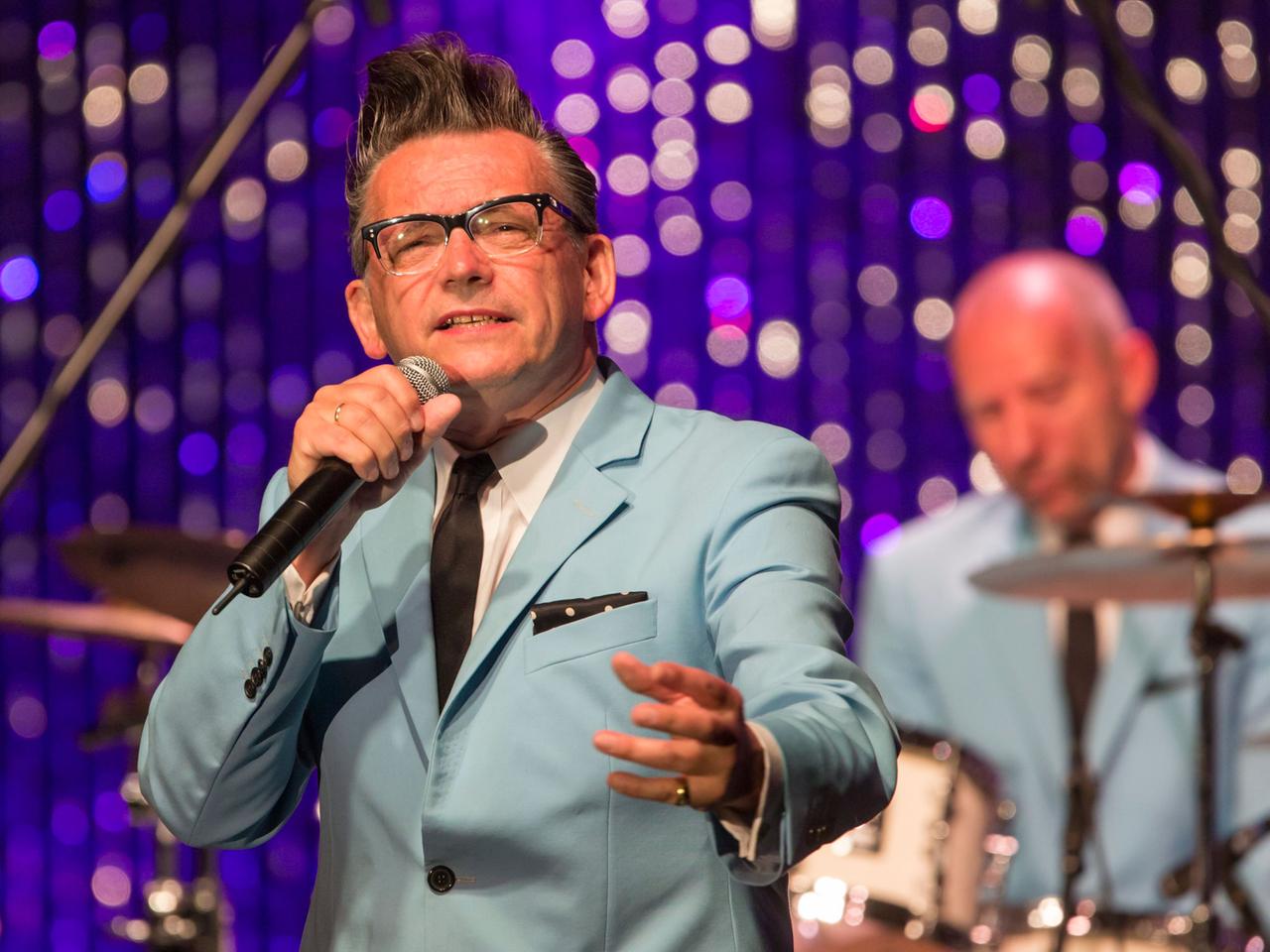 Der Moderator, Jazzmusiker und Entertainer Goetz Alsmann im Congress Centrum Suhl Der Moderator, Jazzmusiker und Entertainer Goetz Alsmann im Congress Centrum Suhl