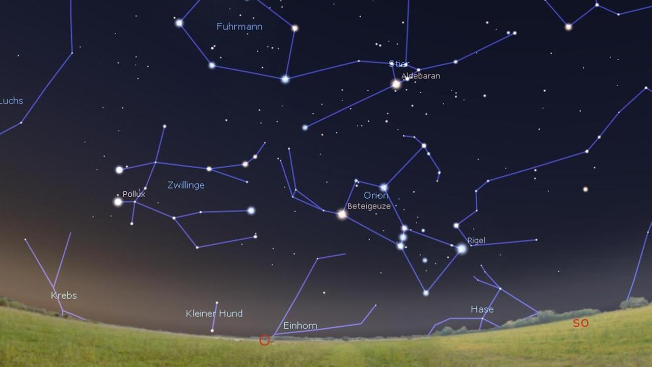 Das Sternbild Orion Ist Wieder Da Winterkonig Orion Am Sommermorgen