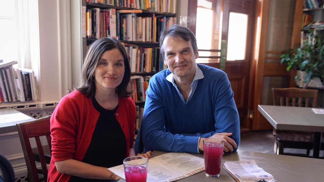Samiha Shafy und Klaus Brinkbäumer Samiha Shafy und Klaus Brinkbäumer