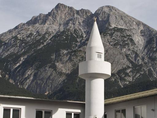 Moschee in Telfs (Tirol), Österreich