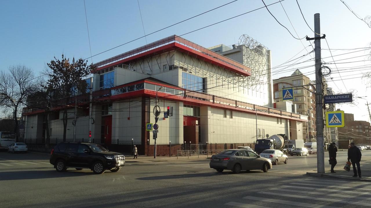 Das neue Theater Samart im russischen Samara Das neue Theater Samart im russischen Samara