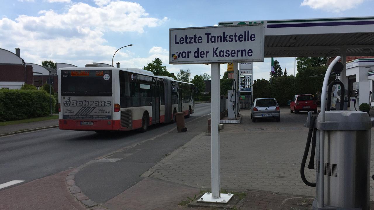 Tankstelle an der Hauptstraße in Appen Tankstelle an der Hauptstraße in Appen
