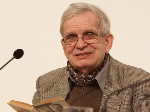 Der litauische Schriftsteller Tomas Venclova