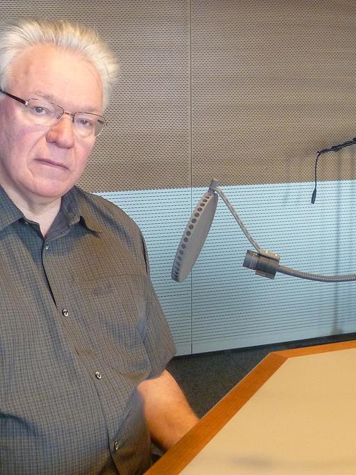 Peter Badel, DDR-Filmschaffender, war zu Gast in der Sendung "Kompressor".