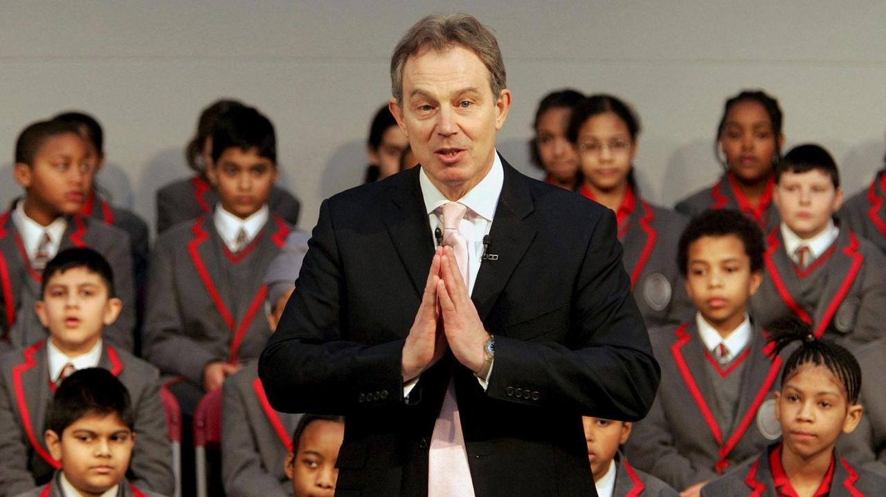 Unter Premier Tony Blair (Labour) begann Großbritannien, Schulen wie diese in Hackney, in selbstständige "Academies" zu überführen.