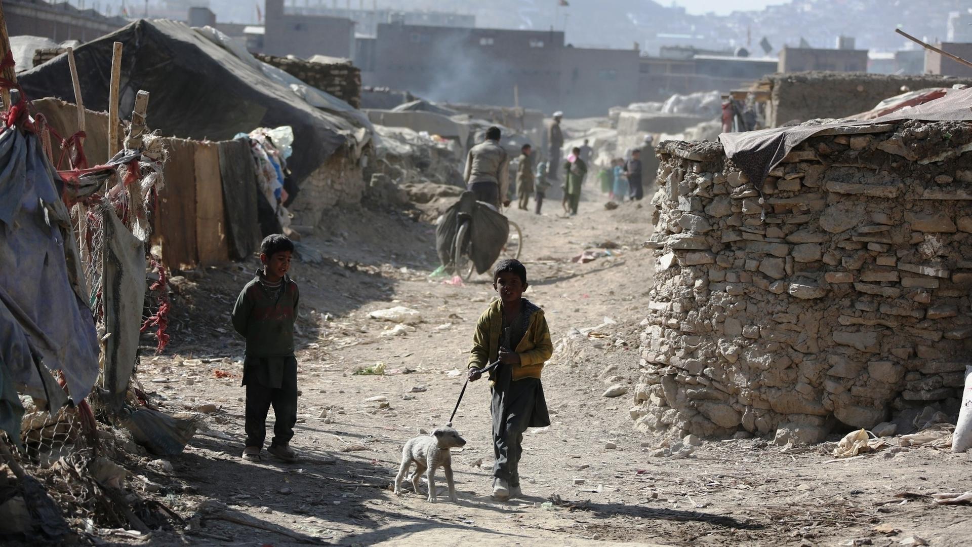 Straßenszene in Kabul, Afghanistan Straßenszene in Kabul, Afghanistan