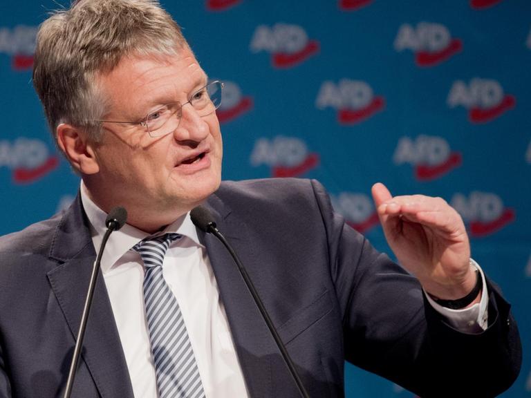 Der AfD-Bundesvorsitzende Jörg Meuthen