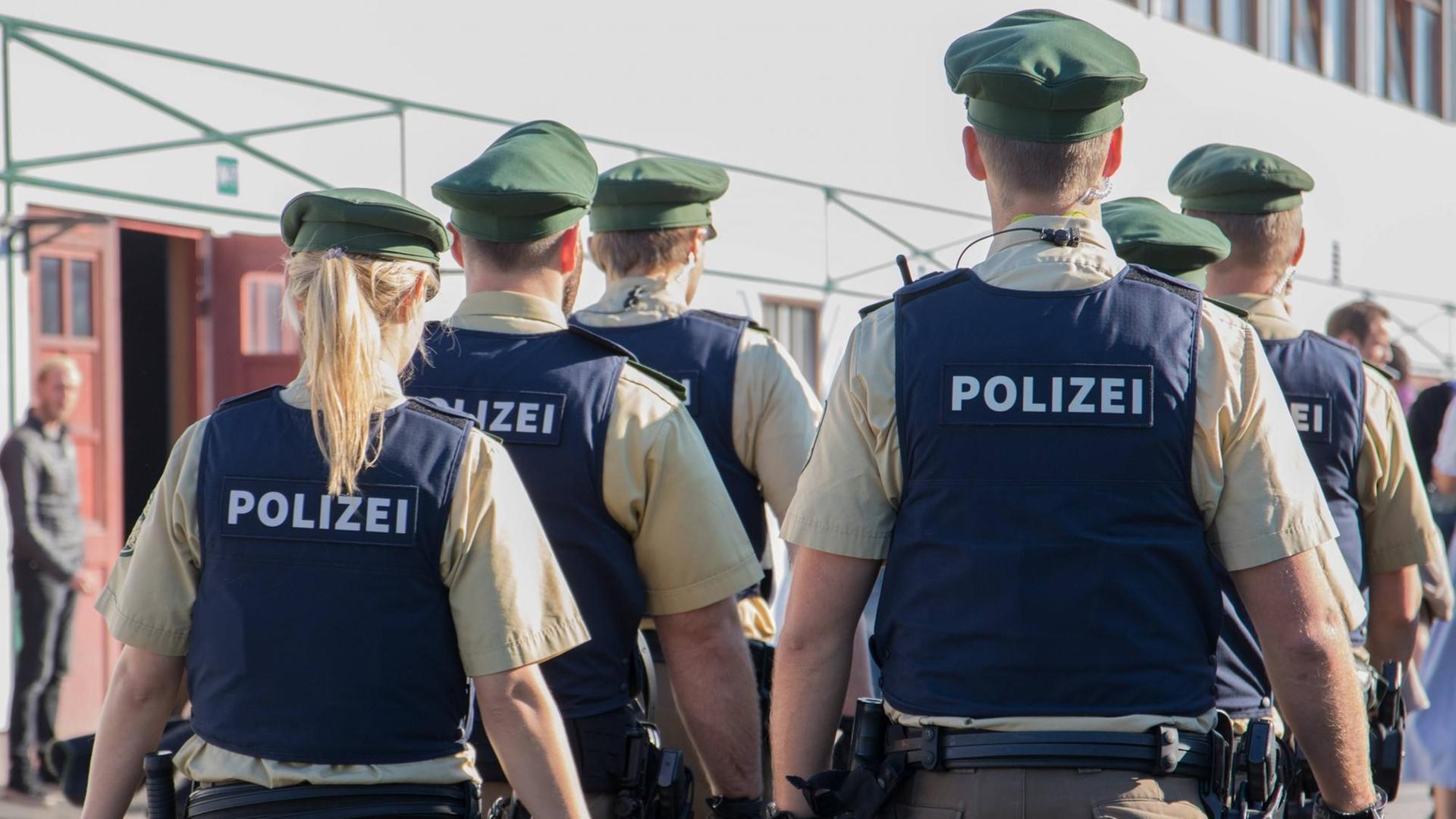 Polizisten in München Polizisten in München