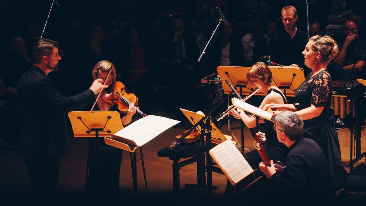 Salomé Haller, das Ensemble intercontemporain und Matthias Pintscher im Pierre Boulez Saal Berlin Salomé Haller, das Ensemble intercontemporain und Matthias Pintscher im Pierre Boulez Saal Berlin