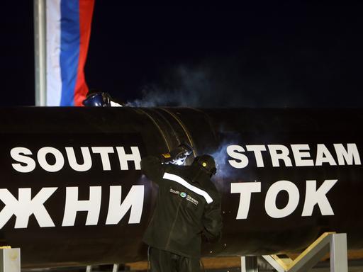 Die Pipeline South Stream in Serbien