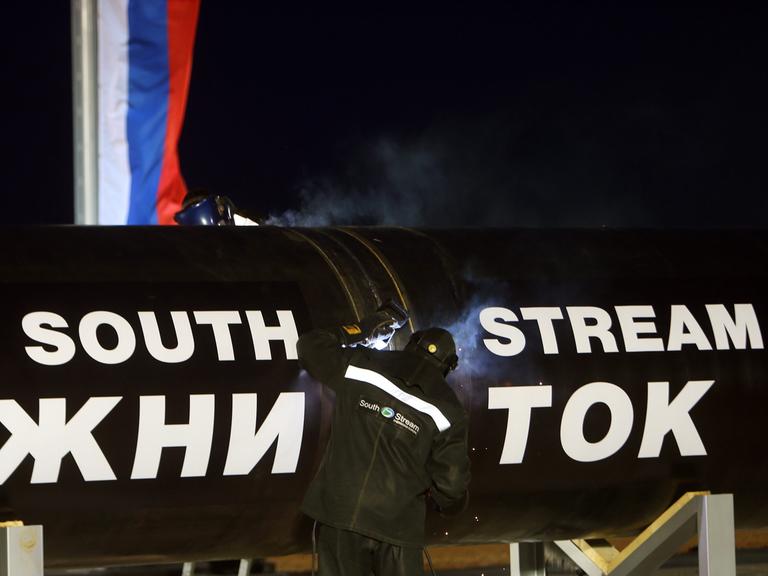 Die Pipeline South Stream in Serbien
