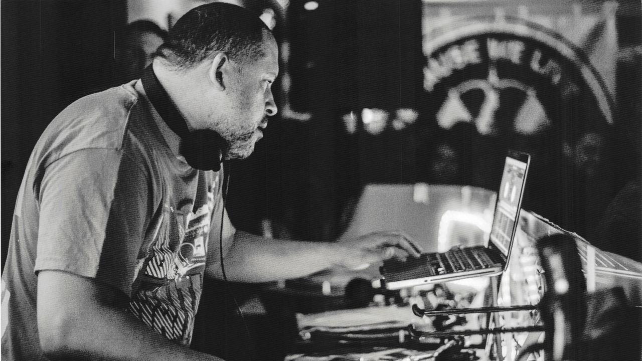 DJ HAITIAN STAR, alias Frederik Hahn, alias TORCH. DJ HAITIAN STAR, alias Frederik Hahn, alias TORCH.