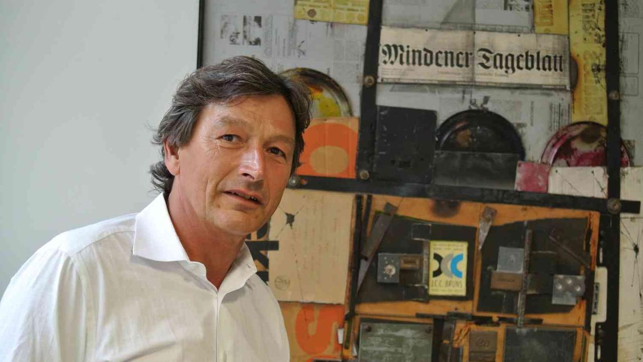 Christoph Pepper, seit 25 Jahren Chefredakteur des Mindener Tageblatts
