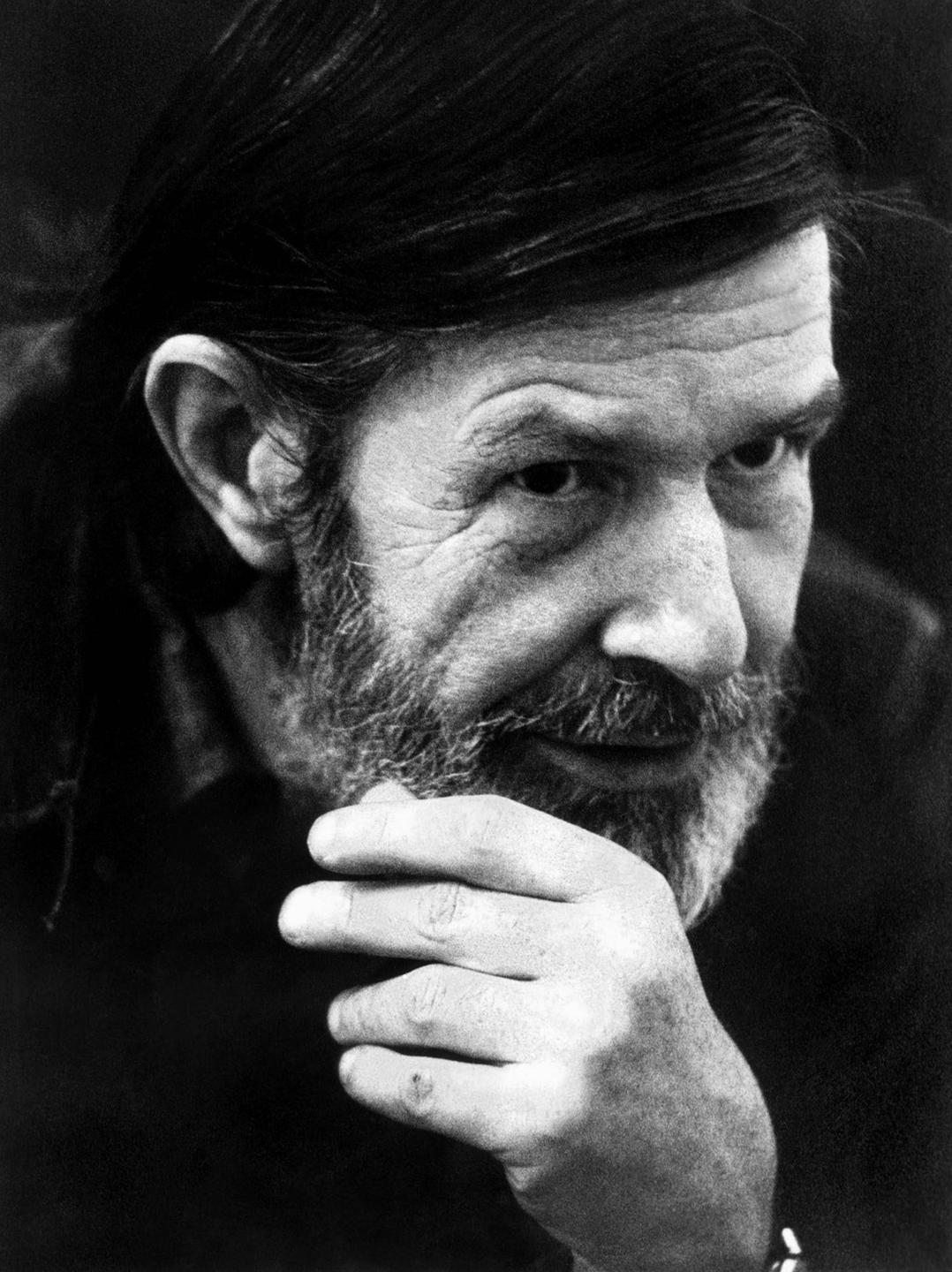 Der Komponist John Cage (1912-1992) im Mai 1972 Der Komponist John Cage (1912-1992) im Mai 1972