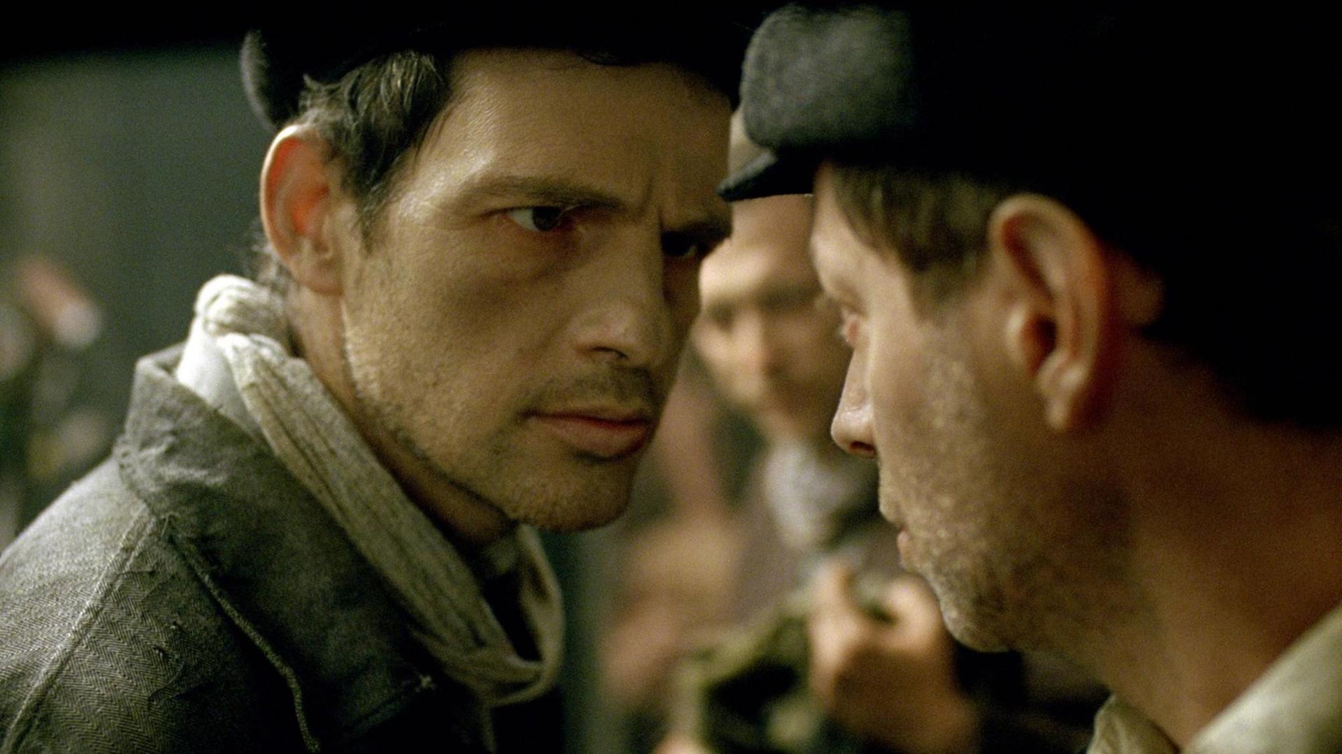 Zu sehen ist der Schauspieler Geza Röhrig in dem Film Son of Saul Zu sehen ist der Schauspieler Geza Röhrig in dem Film Son of Saul