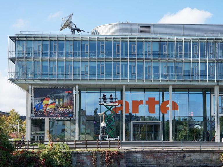 Hauptsitz des TV-Senders ARTE in Straßburg.