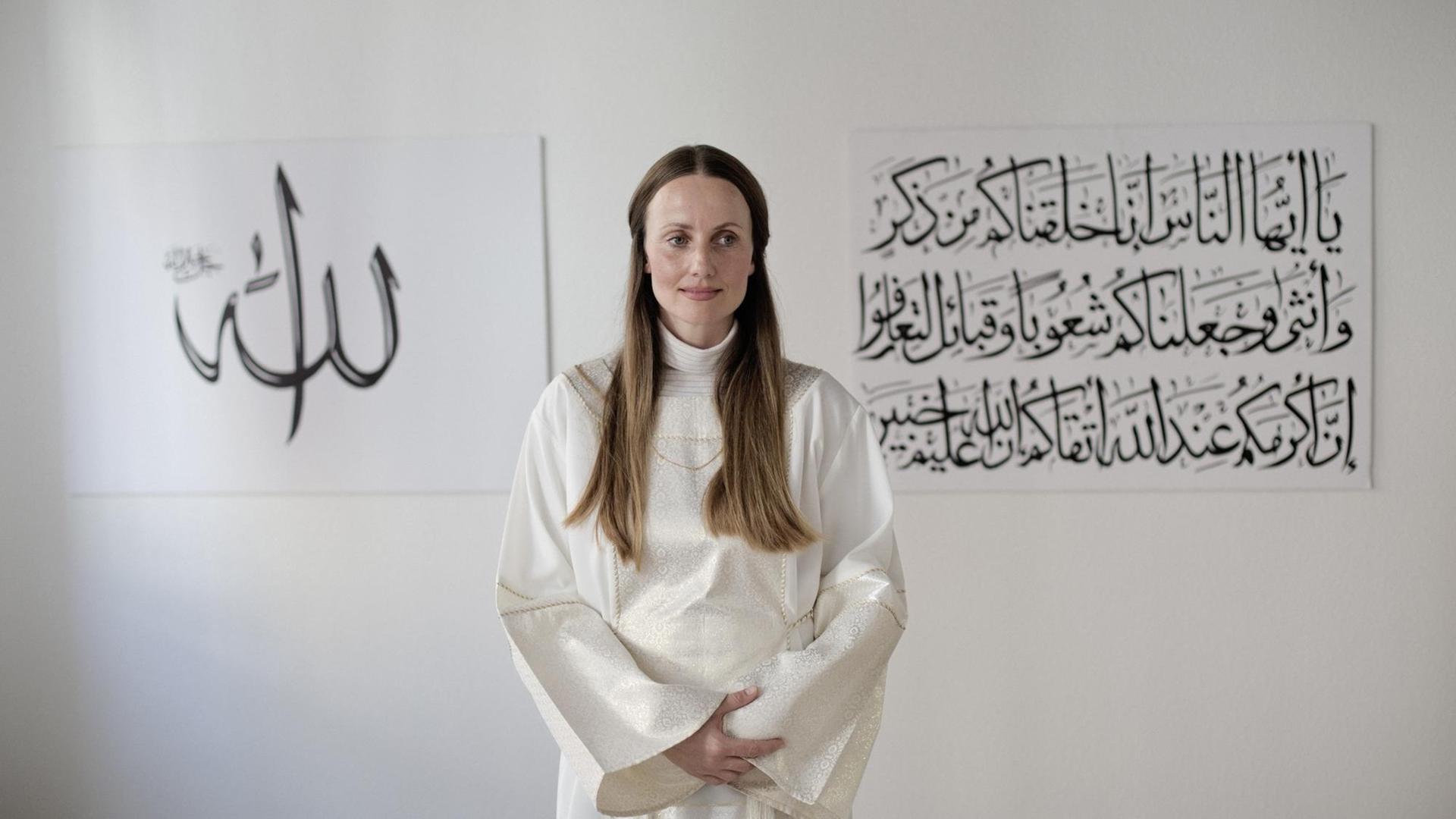 Sherin Khankan, Imamin der kopenhagener Mariam Moschee. Foto: Scanpix / AFP / Betina Garcia Sherin Khankan, Imamin der kopenhagener Mariam Moschee. Foto: Scanpix / AFP / Betina Garcia
