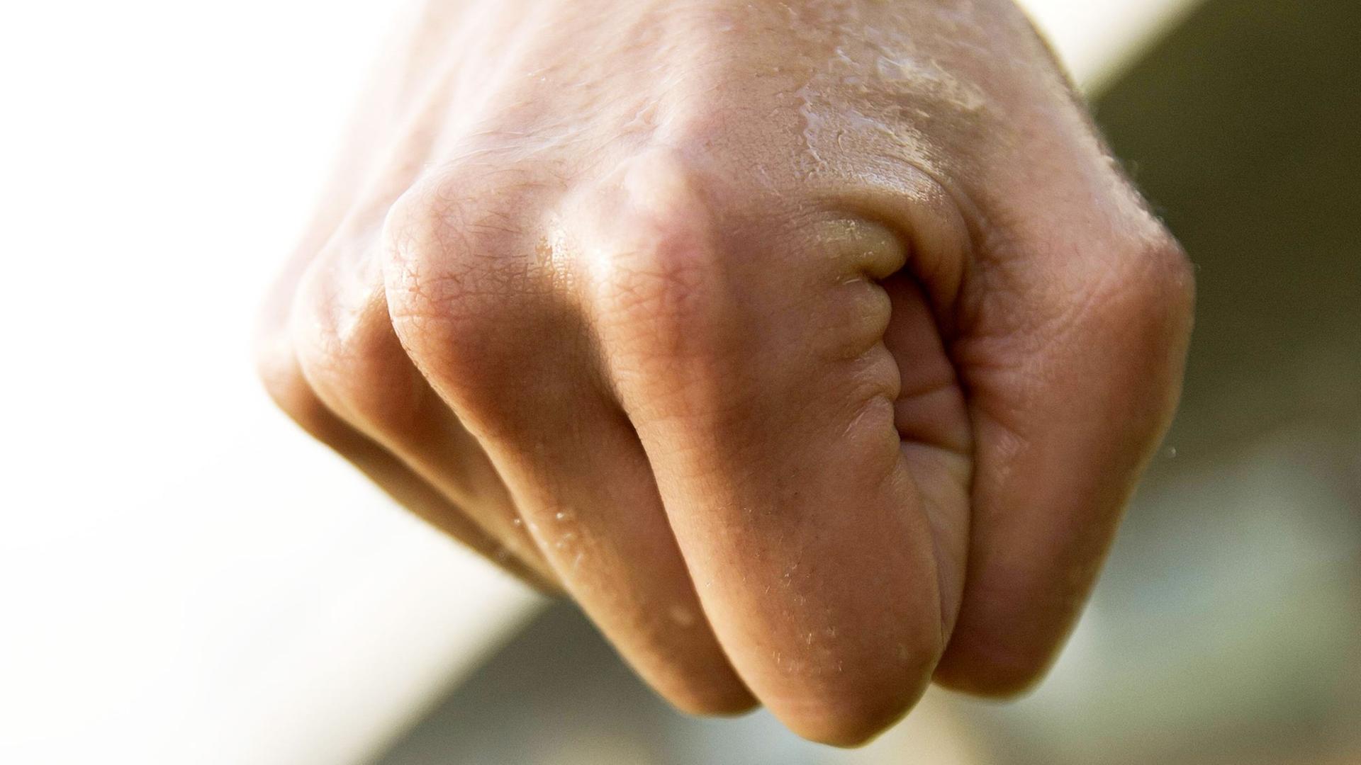 Eine geballte Faust Eine geballte Faust