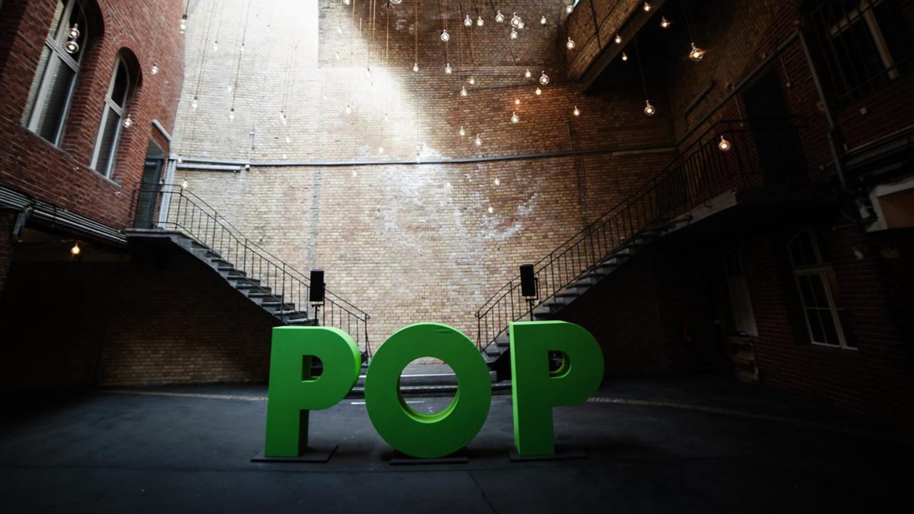 POP: Drei Buchstaben als Motto der diesjährigen Republica. POP: Drei Buchstaben als Motto der diesjährigen Republica.