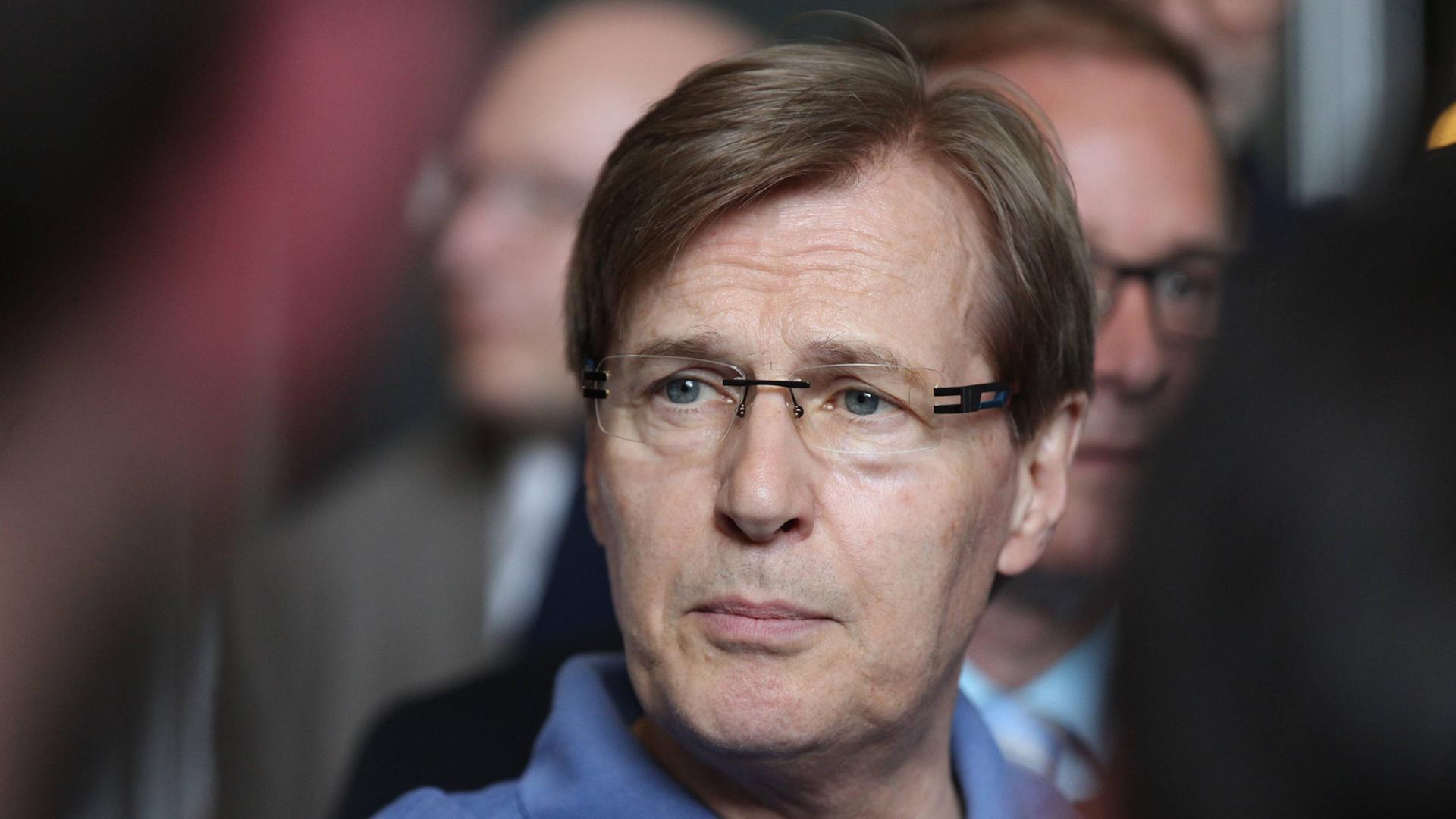 Peter Biesenbach, Landtagsabgeordneter für die CDU Nordrhein-Westfalen und Vorsitzender des Untersuchungsausschuss Silvester im Koelner Hauptbahnhof Peter Biesenbach, Landtagsabgeordneter für die CDU Nordrhein-Westfalen und Vorsitzender des Untersuchungsausschuss Silvester im Koelner Hauptbahnhof