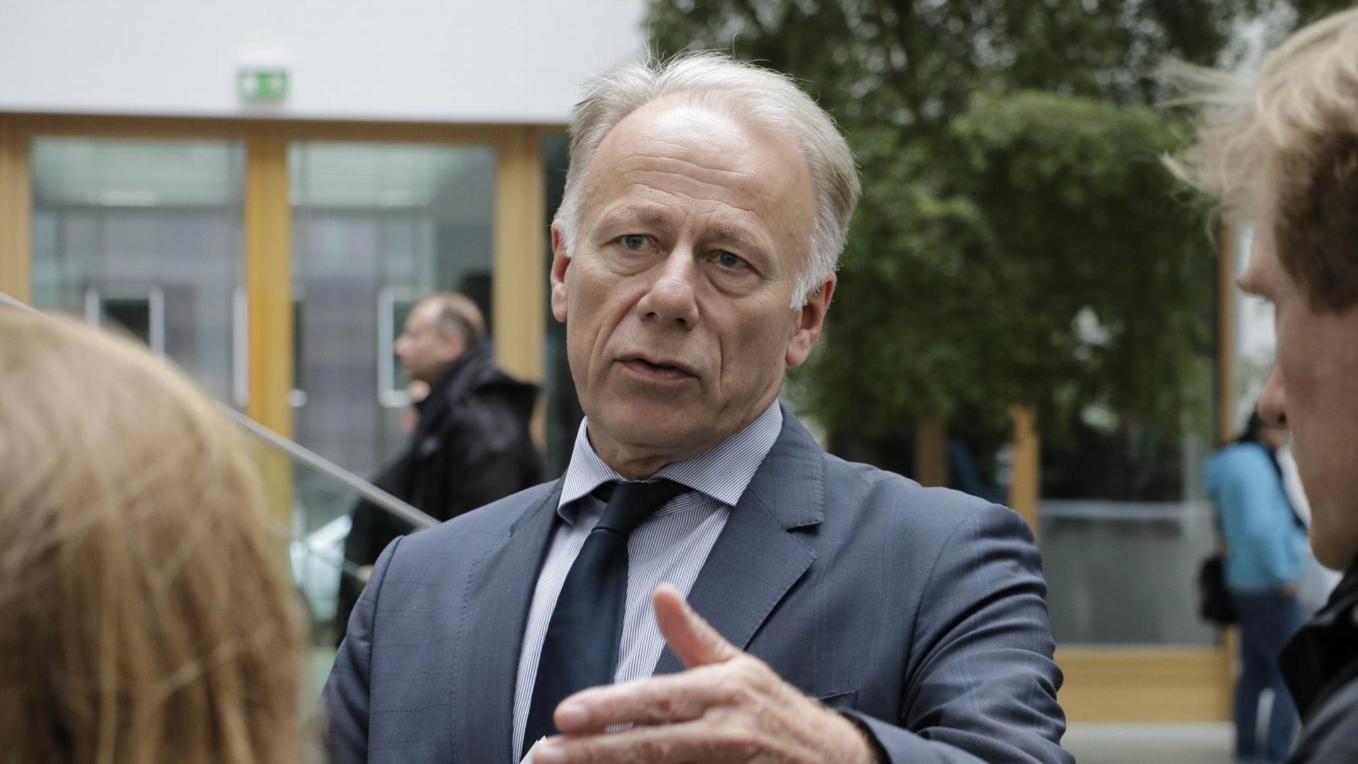 Der Politiker Jürgen Trittin von Bündnis 90/Die Grüne Der Politiker Jürgen Trittin von Bündnis 90/Die Grüne