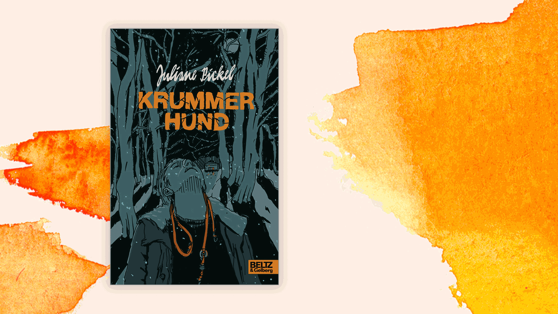 Cover des Buchs "Krummer Hund" von Juliane Pickel. Cover des Buchs "Krummer Hund" von Juliane Pickel.