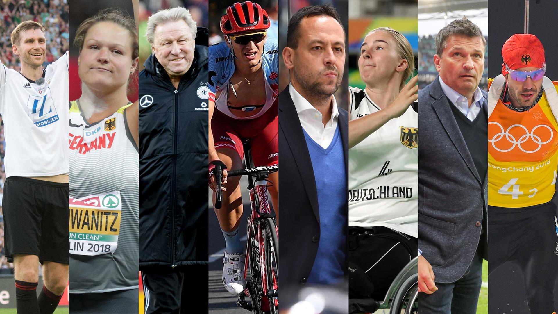 Sportgesprächs-Partner 2018 waren unter anderem Ex-Fußballer Per Mertesacker, Kugelstoßerin Christina Schwanitz, Fußballtrainer Horst Hrubesch, Radprofi Marcel Kittel, Eishockey-Trainer Marco Sturm, Rollstuhl-Basketballerin Mareike Miller, Fußball-Manager Christian Heidel und Biathlet Arnd Peiffer Sportgesprächs-Partner 2018 waren unter anderem Ex-Fußballer Per Mertesacker, Kugelstoßerin Christina Schwanitz, Fußballtrainer Horst Hrubesch, Radprofi Marcel Kittel, Eishockey-Trainer Marco Sturm, Rollstuhl-Basketballerin Mareike Miller, Fußball-Manager Christian Heidel und Biathlet Arnd Peiffer