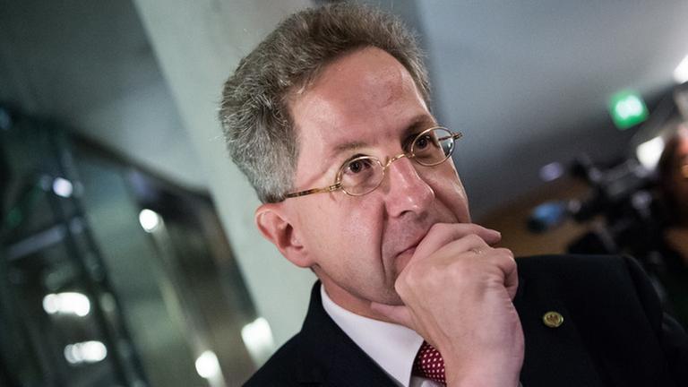 Der Präsident des Bundesamts für Verfassungsschutz Hans-Georg Maaßen Der Präsident des Bundesamts für Verfassungsschutz Hans-Georg Maaßen
