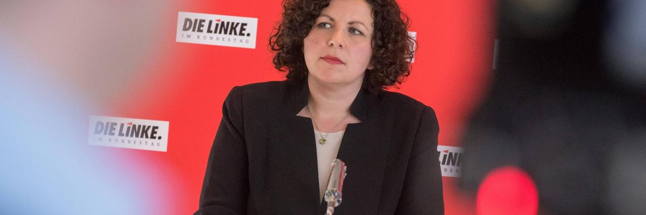 Amira Mohamed Ali, Fraktionsvorsitzende Die Linke im Bundestag Amira Mohamed Ali, Fraktionsvorsitzende Die Linke im Bundestag