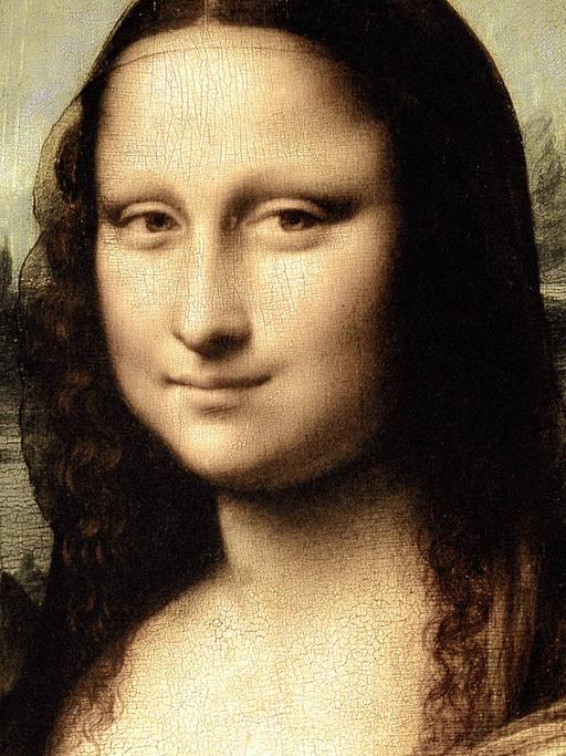 Leonardo da Vincis Porträt der Mona Lisa.