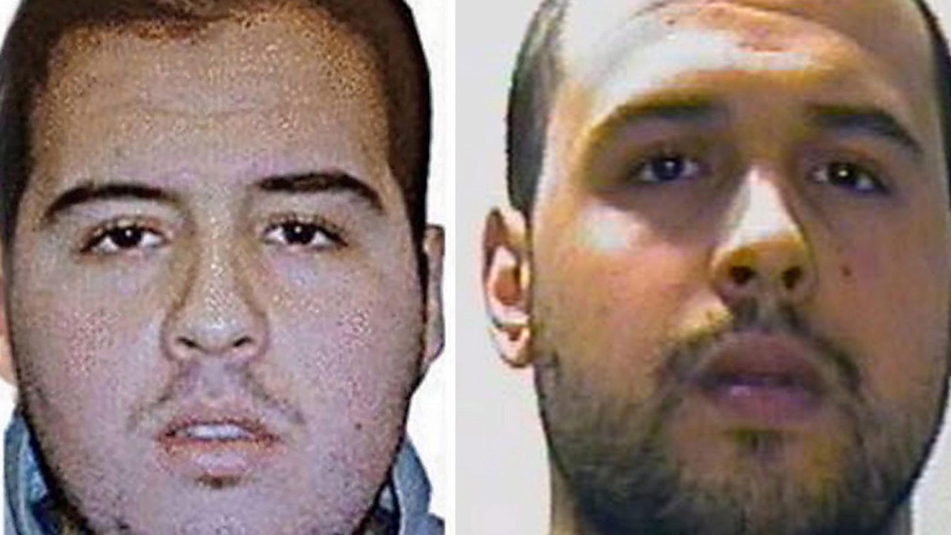 Brahim El Bakraoui (l) und Khalid El Bakraoui Brahim El Bakraoui (l) und Khalid El Bakraoui