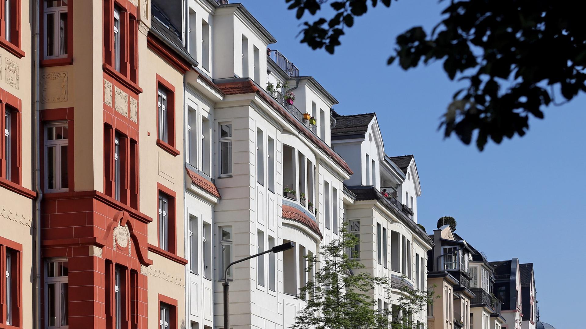 Ein saniertes Gründerzeitviertel in Leipzig Ein saniertes Gründerzeitviertel in Leipzig
