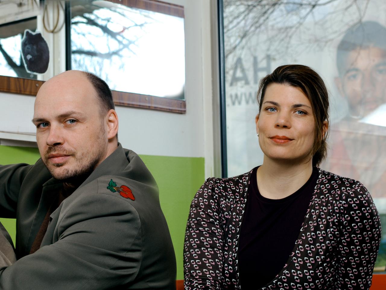 Daniel Wetzel und Helgard Haug (v.lks.) Daniel Wetzel und Helgard Haug (v.lks.)