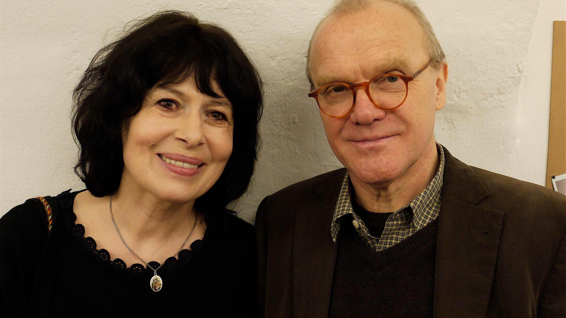 Porträt der österreichischen Schriftsteller Monika Helfer und Michael Köhlmeier Porträt der österreichischen Schriftsteller Monika Helfer und Michael Köhlmeier