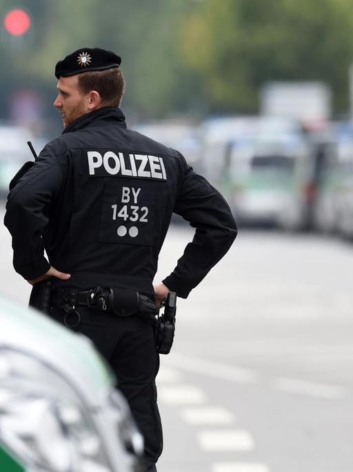 Polizeieinsatz nach dem Amoklauf in München