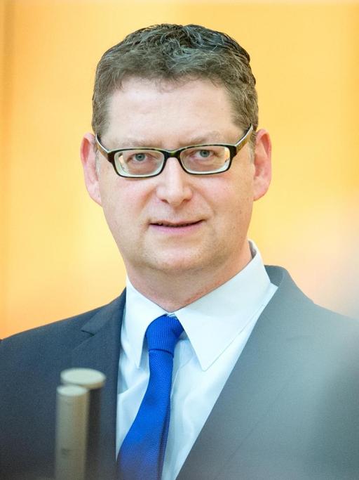 Der stellvertretende SPD-Vorsitzende Thorsten Schäfer-Gümbel im hessischen Landtag