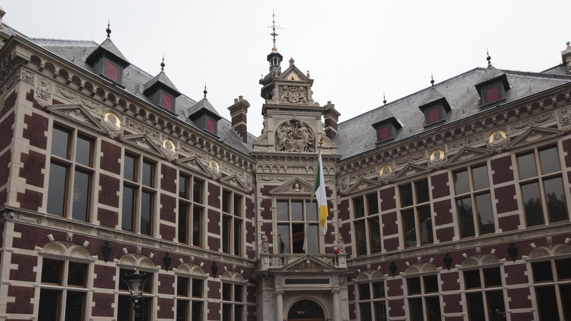 Altes Hauptgebäude der Universität in Utrecht/Holland. Altes Hauptgebäude der Universität in Utrecht/Holland.